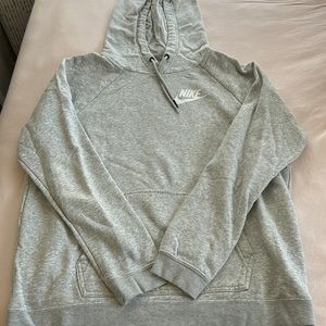 Nike Heather Gray Hoodie